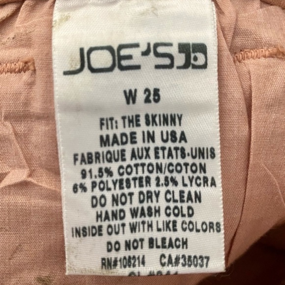 Joe’s Jeans 'The Skinny' Metallic Coated Jeans - Picture 9 of 9